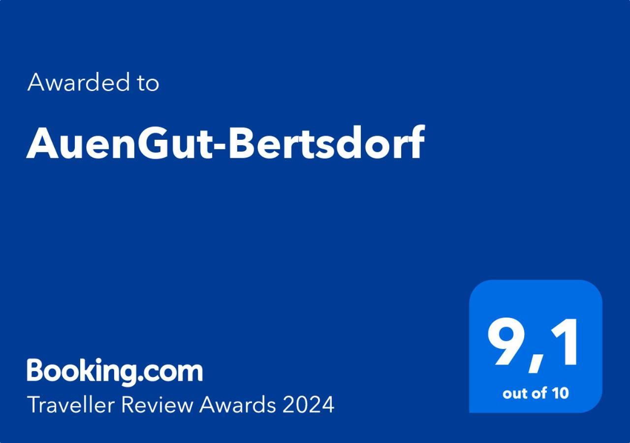 Auengut-Bertsdorf Apartment Ngoại thất bức ảnh